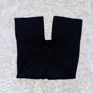 Black Scuba Mid-Rise Wide-Leg Pant Regular Lululemon